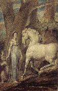 William Blake The Horse, out of William Hayleys Ballads painting